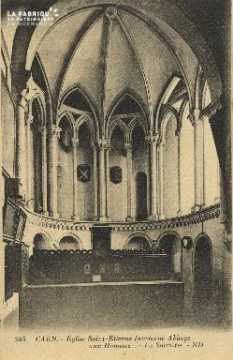 Cl 06 316 Caen-Eglise St Etienne (ancienne abbaye aux hommes-Le sacris