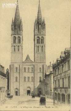 Cl 06 317 Caen-Abbaye aux hommes-Façade