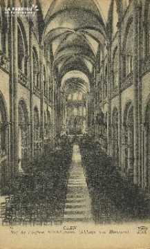 Cl 06 329 Caen-Nef de l'église St Etienne (abbaye aux hommes)