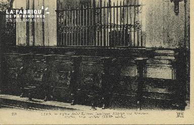 Cl 06 330 Caen-Eglise St Etienne (ancienne abbaye aux hommes)stalles,