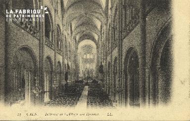 Cl 06 332 Caen-Intérieur de l'abbaye aux hommes