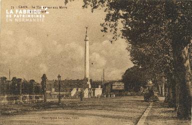 Cl 06 417 Caen-Le monument aux morts de 1914-1918