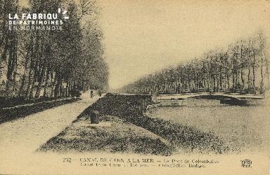 Cl 07 060 Caen - Le Canal de Caen à la Mer - Le pont de Colombelles