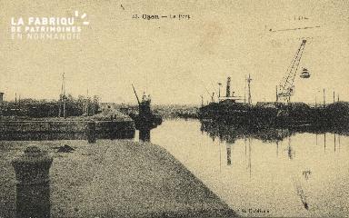 Cl 07 085 Caen - Le port