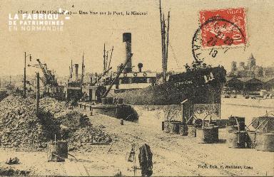 Cl 07 123 Caen - Une vue sur le Port, Le minirai