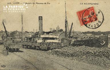 Cl 07 124 Caen - L'Arrivée de Minerais de fer