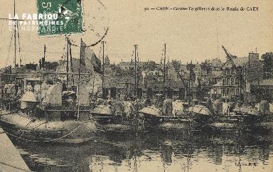 Cl 07 129 Caen -Contre-Torpilleurs dans le bassin de Caen