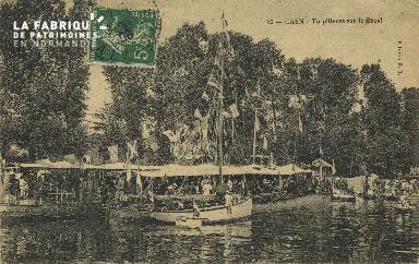 Cl 07 134 Caen - le Torpilleurs sur le Canal