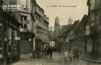 Cl 08 002 Caen rue Porte-au-Berger