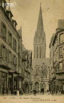 Cl 08 006 Caen rue Montoir Poissonnerie l'Eglise St Pierre
