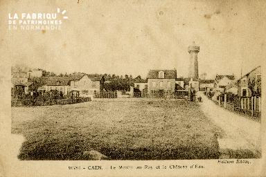 Cl 08 103 Caen le Moulin au Roy et le Château d'Eau