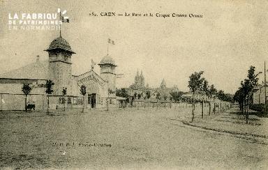 Cl 08 110 Caen le Parc et le Cirque Cinéma Omnia