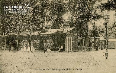 Cl 08 130 Caen Terrasse du Café Restaurant du Châlet