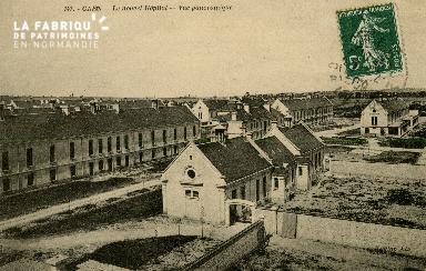 Cl 08 159 Caen le nouvel Hôpital Vue Panoramique