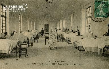 Cl 08 163 Caen Hôpital Civil SalleTillaux