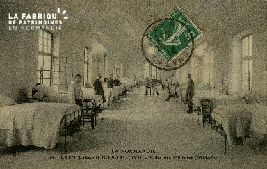 Cl 08 166 Caen Hôpital Civil Salle des Militaires (Médecine)