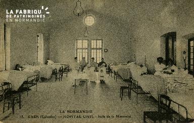 Cl 08 167 Caen Hôpital Civil Salle de la Maternité