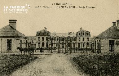 Cl 08 170 Caen Hôpital Civil Entrée Principale