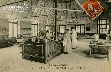 Cl 08 173 Caen Hôpital Civil la Cuisine