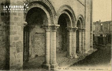Cl 08 331 Caen Vieux St Nicolas Ardcades Romanes