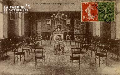 Cl 08 398 Caen Pensionnat St Joseph Grand Salon