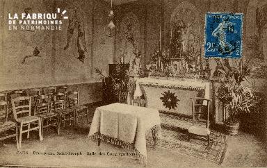 Cl 08 399 Caen Pensionnat St Joseph Salle des Congrégations