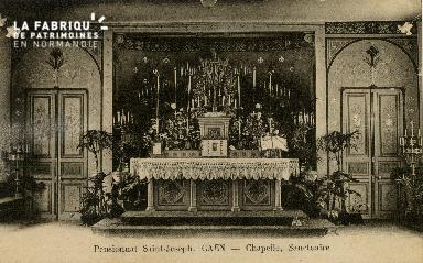 Cl 08 404 Caen Pensionnat St Joseph Chapelle, Sanctuaire