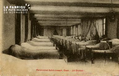 Cl 08 405 Caen Pensionnat St Joseph un Dortoir