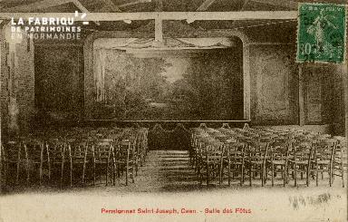 Cl 08 408 Caen Pensionnat St Joseph Salle des Fêtes