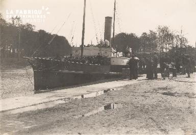Port de Caen- Bateau et passagers