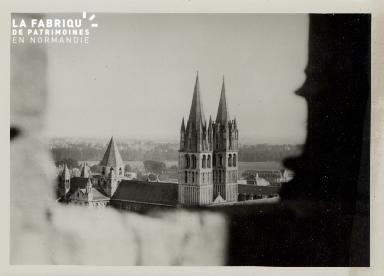 Caen, vue de l'église Saint-Etienne