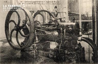 Bayeux- Laiterie coopérative-Moteur à vapeur Wegher Richemond-