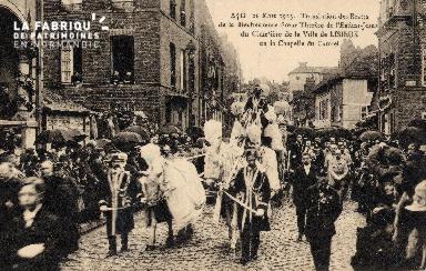 Lisieux- Translation des restes de Ste Thérèse au Carmel- Août \r\n\r\