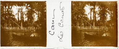 Caen, les canots