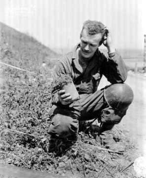 Déminage : portrait d'un soldat américain