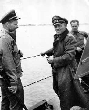 Officier allemand prisonnier