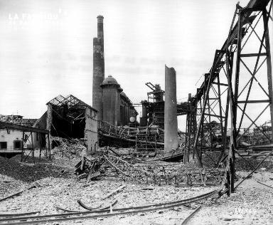 Ruines de Portoferraio (usine sur l'île d'Elbe)