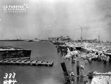 Ruines du port de Cherbourg