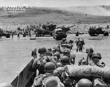 Débarquement sur la plage d'Omaha : arrivée des renforts
