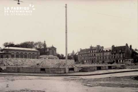 Caen détruit en 1944