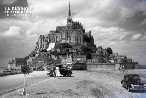 Après-guerre, le Mont-Saint-Michel