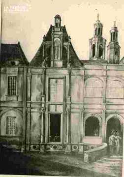 H.d'Escoville cour intérieure 1833