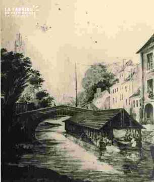 Pont de la r Saint Laurent ou Pt de Préfecture