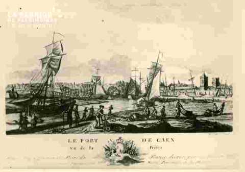 Port de Caen            2ble vu de la Prérie
