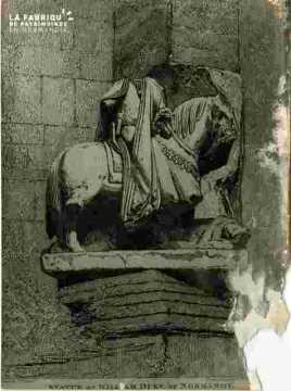 Saint Etienne le Vx.Très abimé.Saint George or William