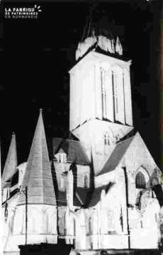 Saint Nicolas. Vue sur Saint Etienne vu de la rue  L. de Vinci