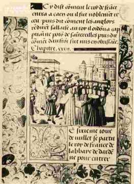 Entrée de Charles VII à Caen