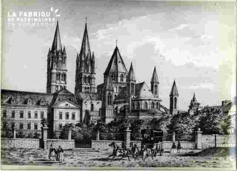 Abbaye de Saint Etienne.Vue de l'église