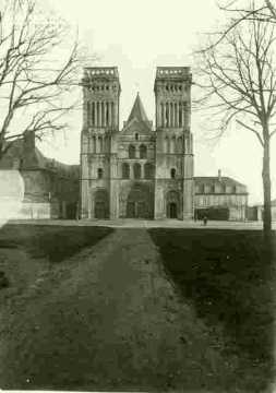 Abbaye aux Dames, façade