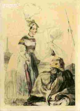 Colorié-Femmes de Barfleur (50)